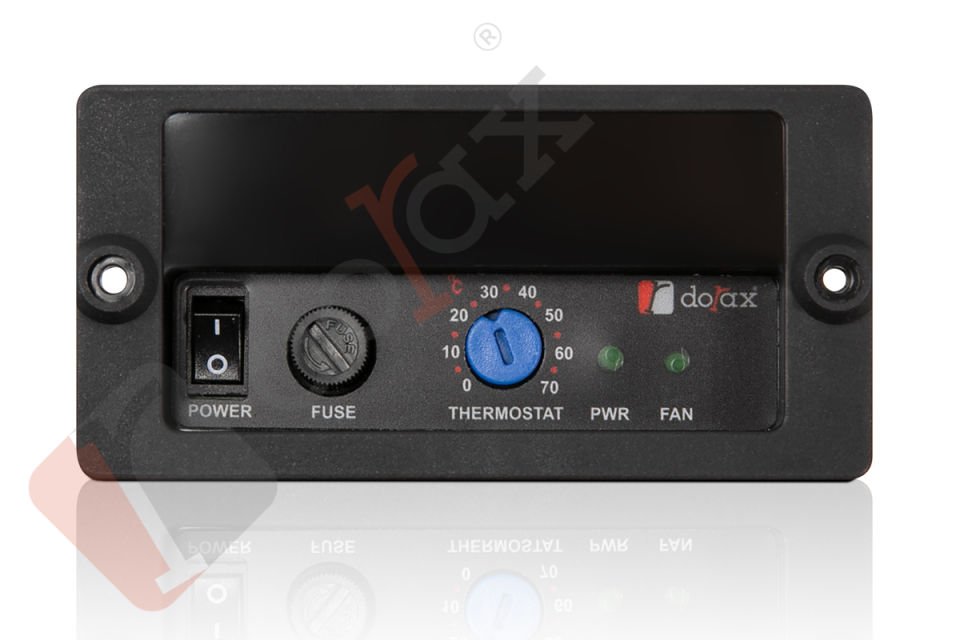 Dorax Dahili Termostatlı All In One Fan Montaj Modülü - 48mm (Standart) - DR-7881-T48