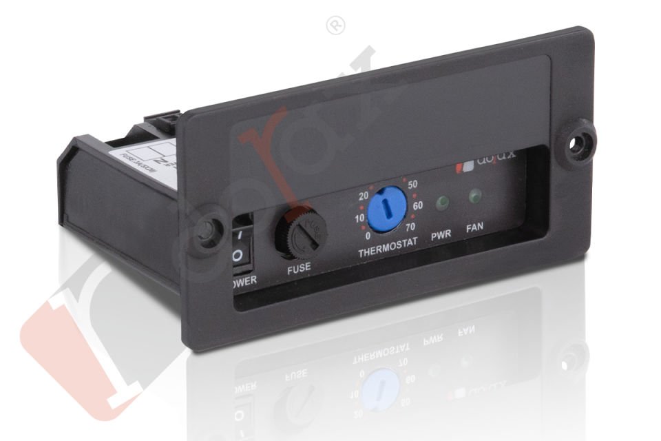Dorax Dahili Termostatlı All In One Fan Montaj Modülü - 48mm (Standart) - DR-7881-T48