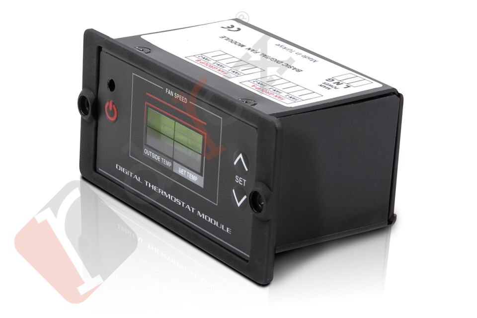 Dorax Digital Termostatlı Basic Fan Montaj Modülü - DR-7885