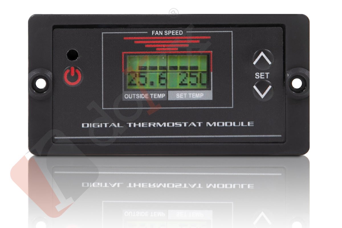 Dorax Digital Termostatlı Pro Fan Montaj Modülü - DR-7886