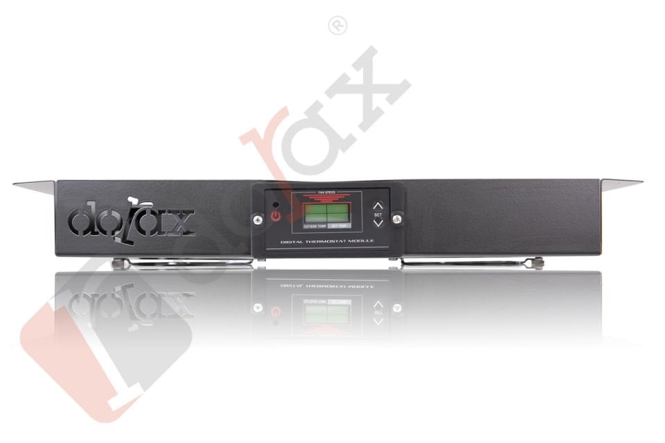 Dorax 4'Lü Standart Digital Termostatlı Pro Fan Ünitesi - 38mm - DR-7934-DP-38