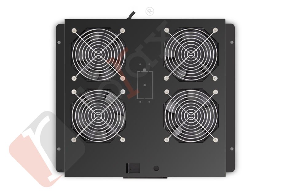 Dorax 4'Lü Standart Digital Termostatlı Pro Fan Ünitesi - 38mm - DR-7934-DP-38