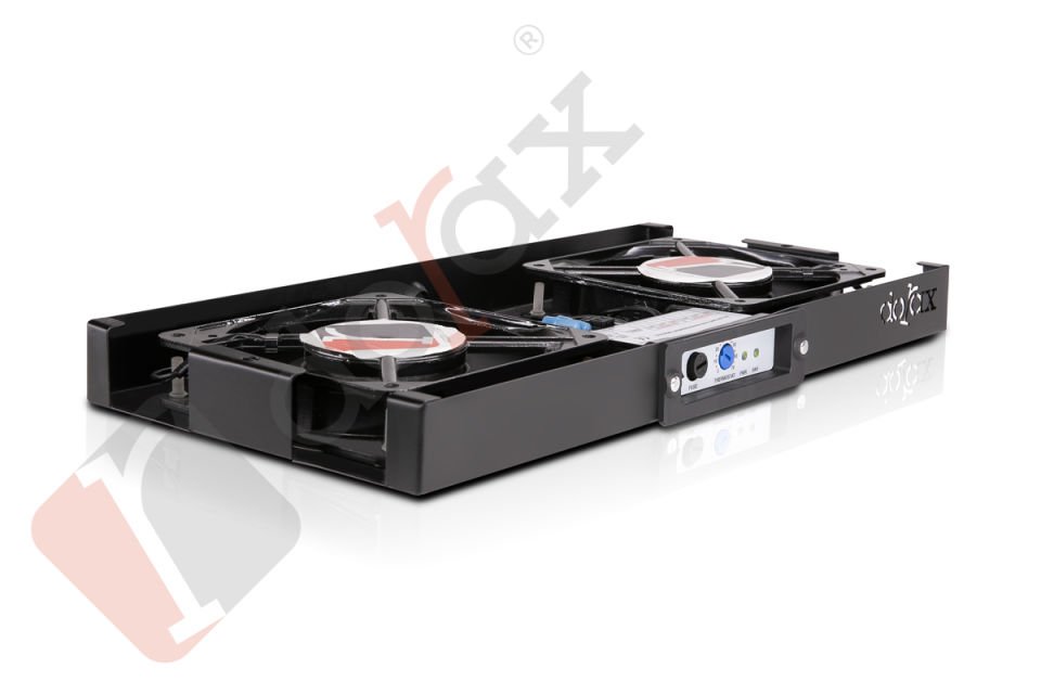 Dorax 2'Li Slim Mekanik Termostatlı All in One Fan Ünitesi - 25mm - DR-7932-MA-25