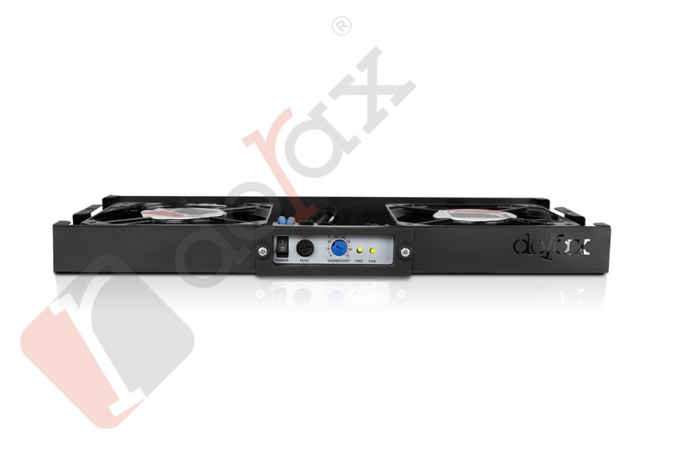 Dorax 2'Li Slim Mekanik Termostatlı All in One Fan Ünitesi - 25mm - DR-7932-MA-25