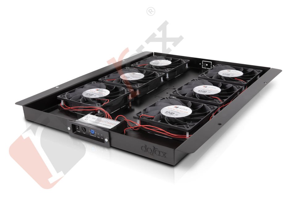 Dorax 6'Lı Slim Mekanik Termostatlı All in One Fan Ünitesi - 25mm - DR-7936-MA-25