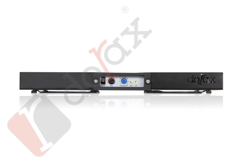 Dorax 4'Lü Slim Mekanik Termostatlı All in One Fan Ünitesi - 25mm - DR-7934-MA-25