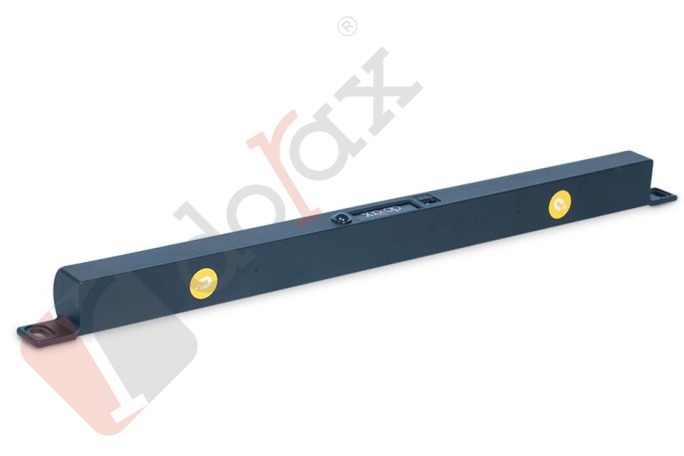 Dorax 19'' 1/2U Kapı Anahtarlı Mini Buton LED (DR-7952-L1SB)